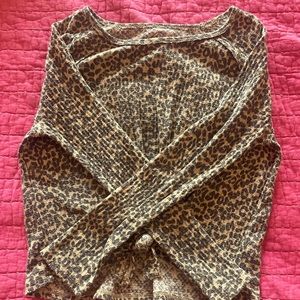 Leopard print long sleeve for SALE